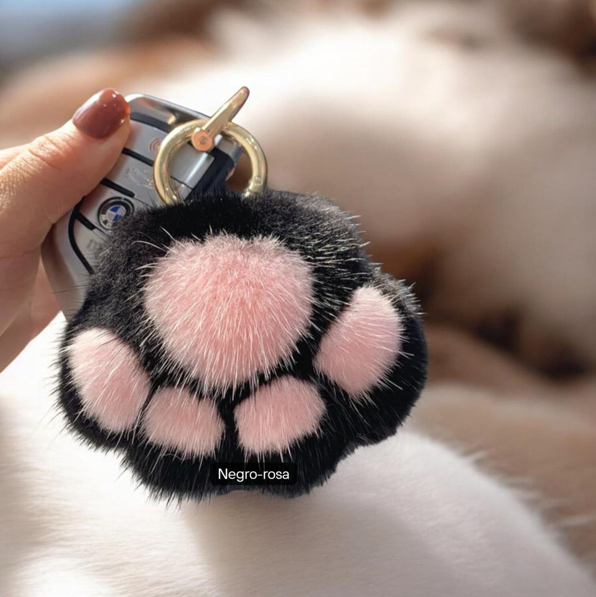 Paw Fluffy Keychain