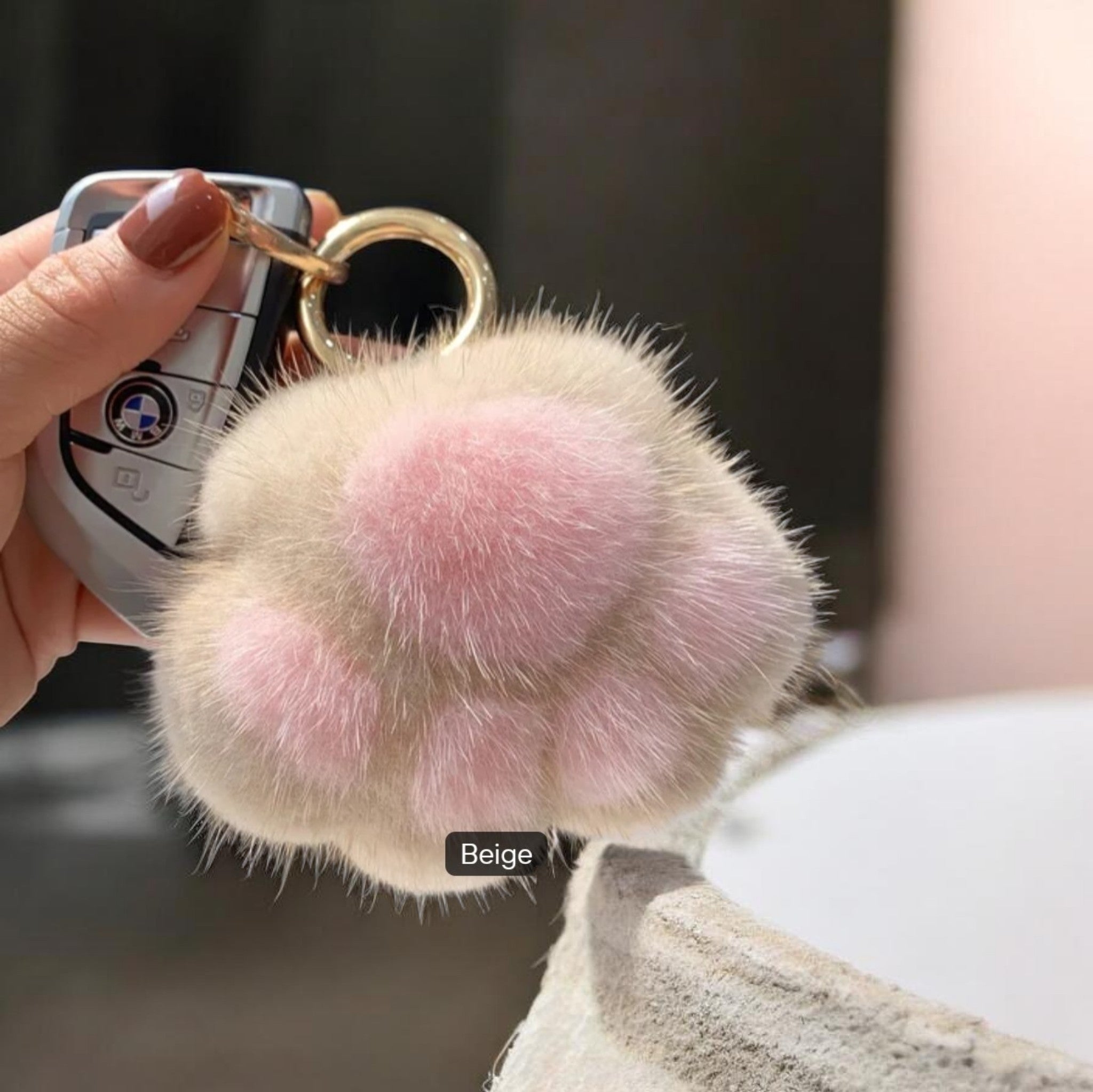 Paw Fluffy Keychain