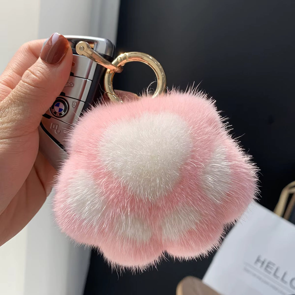 Paw Fluffy Keychain