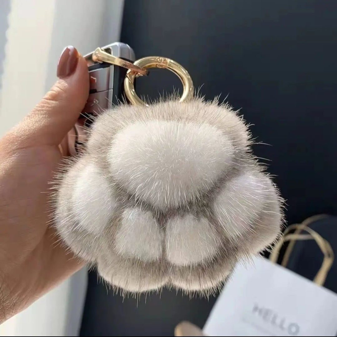 Paw Fluffy Keychain