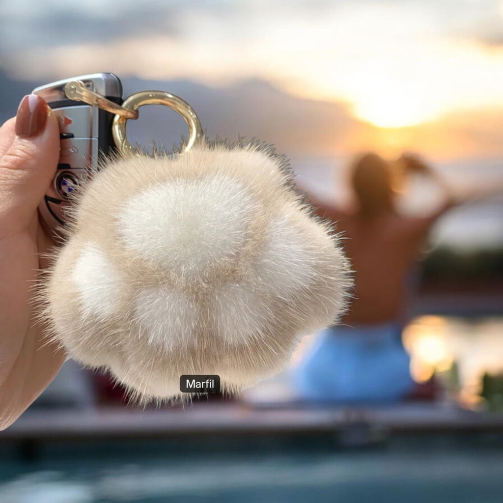 Paw Fluffy Keychain