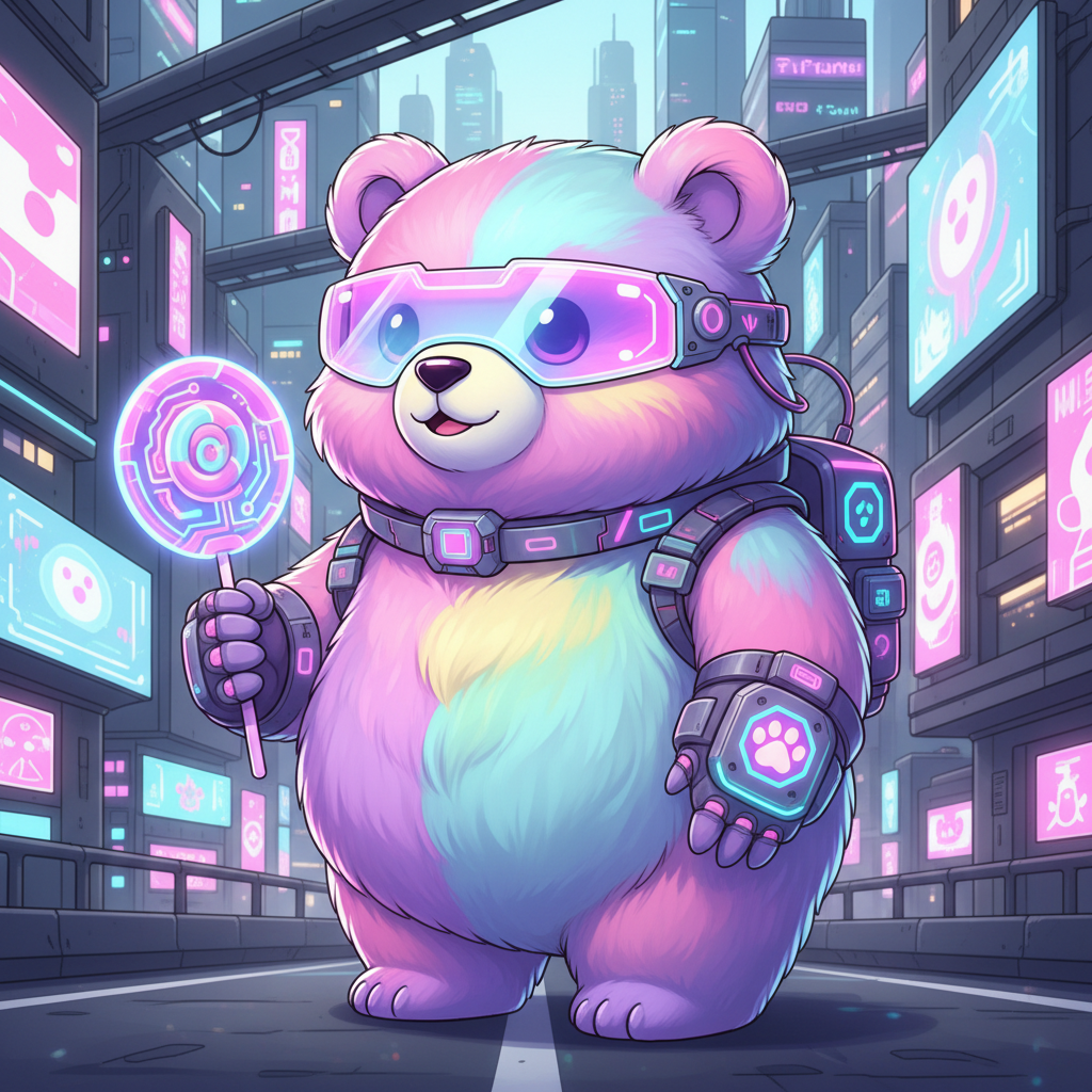 Cyberpunk Bear